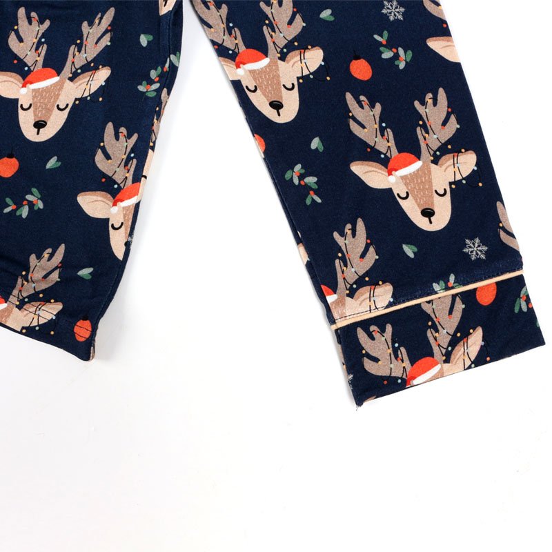 Custom Kids Coat Shirt And Pants Pajama Set