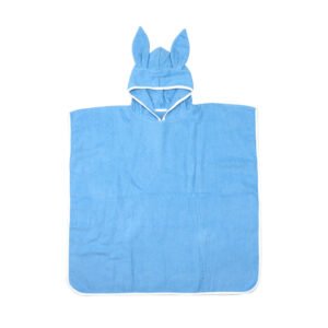 Kids cotton beach poncho